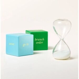 Kate Spade for Target Conversation Starter Dice Polka Dot Green/Blue NEW!